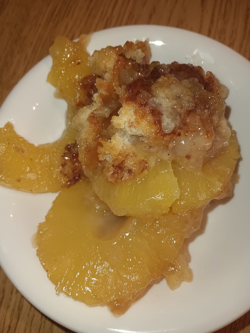 Pineapple Cobbler